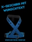 Preview: X-Geschirr Hundegeschirr mit Polsterung oceanblue