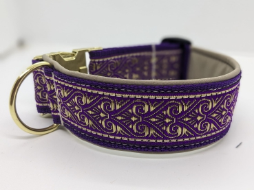 Hundehalsband orientalisch lila